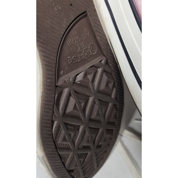 Chuck Taylor All Star Pink HI Top style # 551629C size 9 Uk 7 - Picture 7 of 11